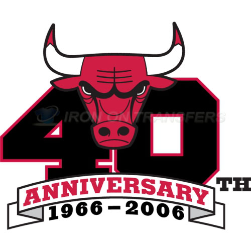 Chicago Bulls Iron-on Stickers (Heat Transfers)NO.937